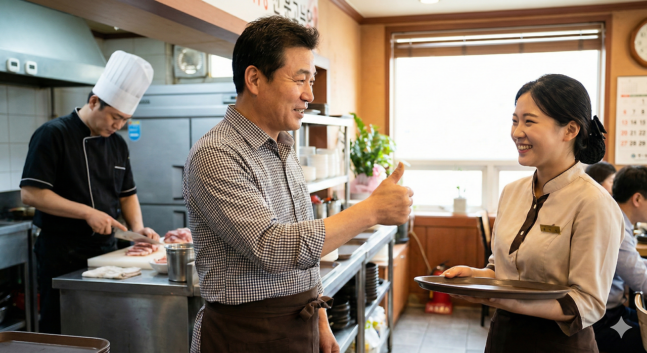 백양숯불갈비 창업에서 직원 칭찬이 중요한 이유.png