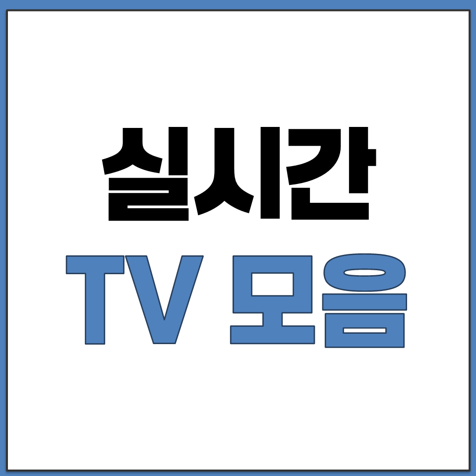 실시간 TV보기 무료 티비 시청.png