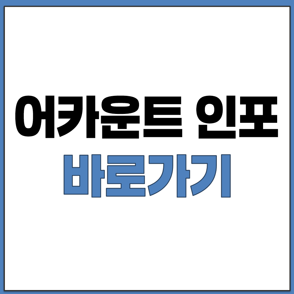 어카운트 인포 금융정보 통합조회 서비스 링크 바로가기.png