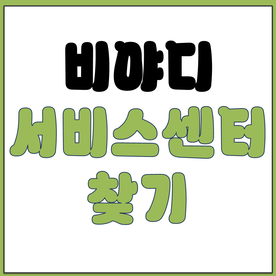 비야디 BYD 전국 서비스 센터 찾기 검색 바로가기 .png