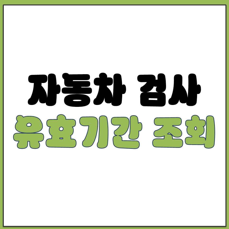 자동차 검사 유효기간 조회 사이버검사소 검사일 미리확인.png