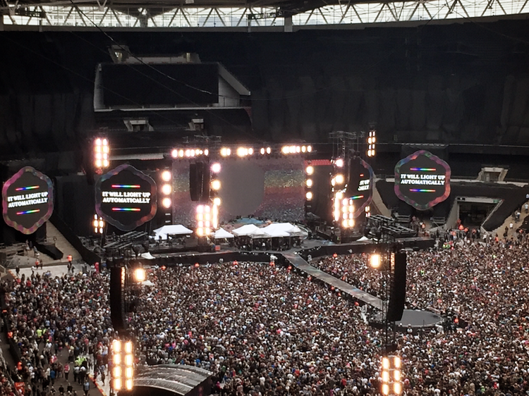COLDPLAY in London