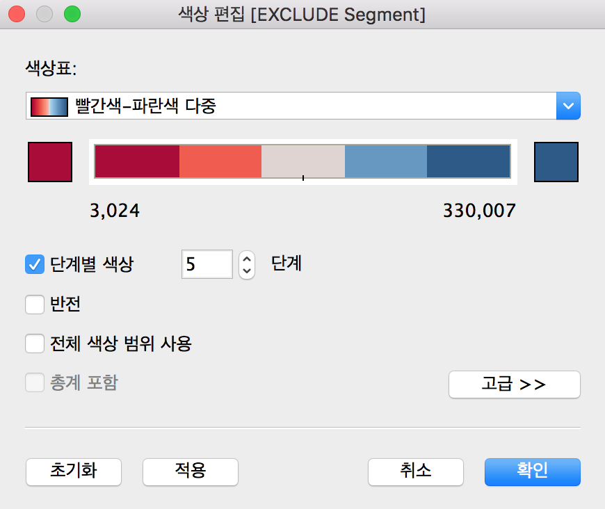 [LOD 표현식] EXCLUDE