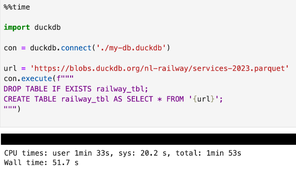 Python: DuckDB(4)