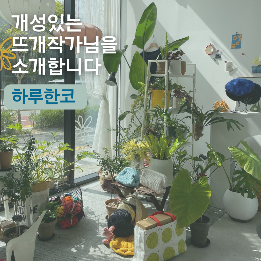 매주 금요일. 뜨개클럽이 열려요