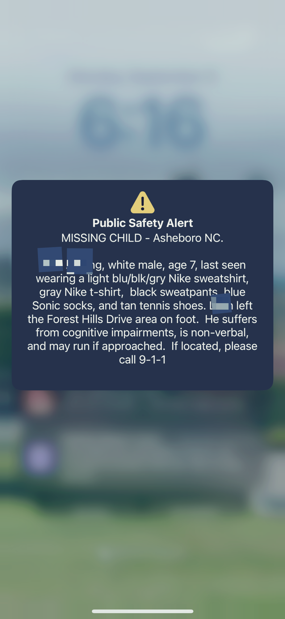 Missing Child