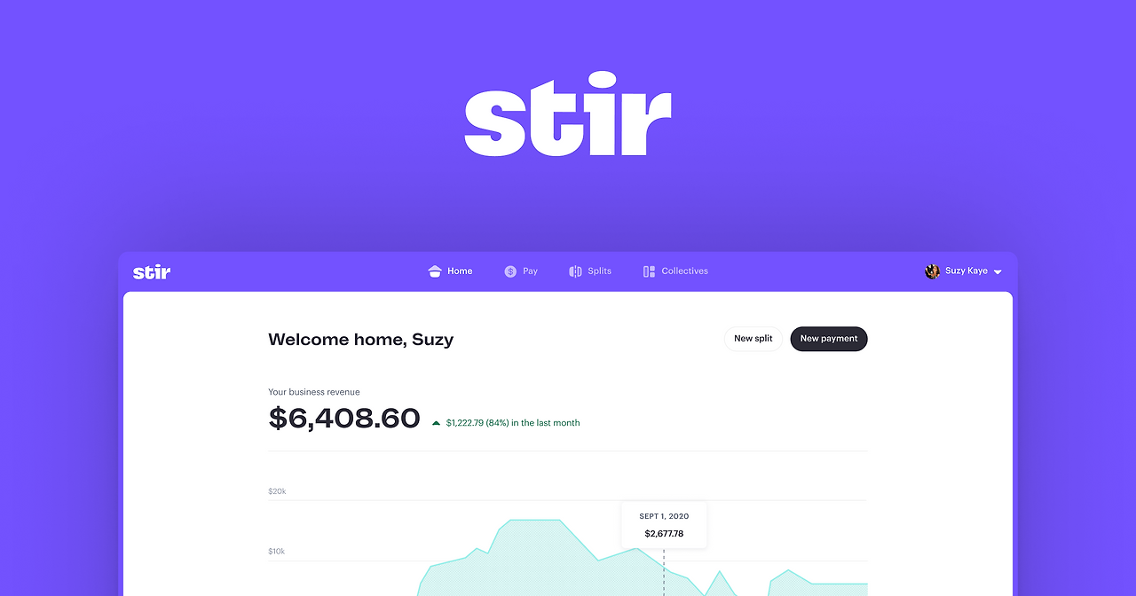 크리에이터를 위한 수익 분배 플랫폼 STIR