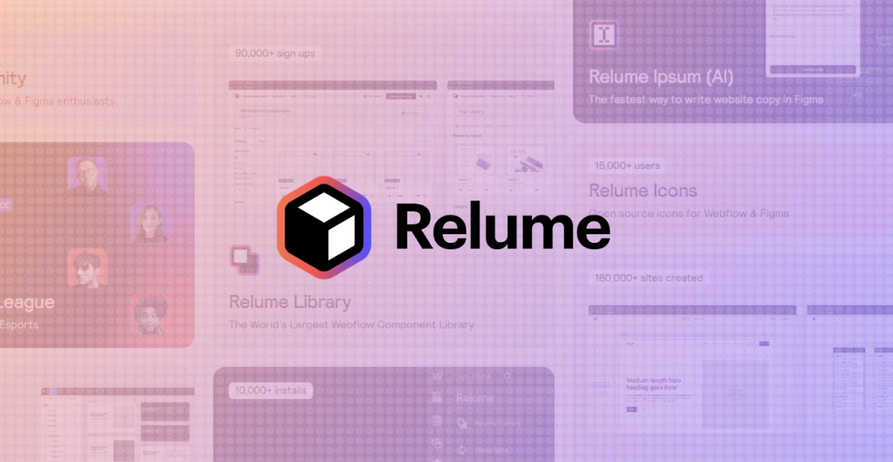 Relume AI로 자동으로 UI 디자인하기 (리룸)