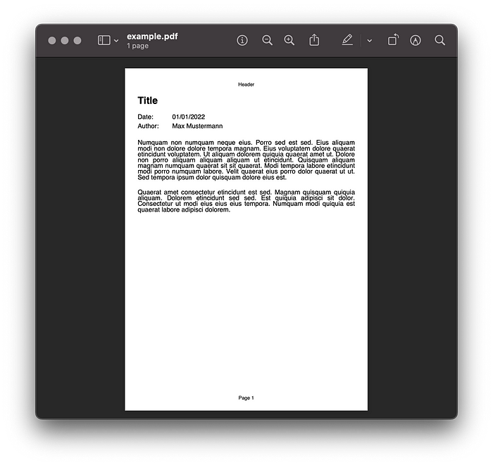 python으로 text 을 pdf 파일로 저장하기