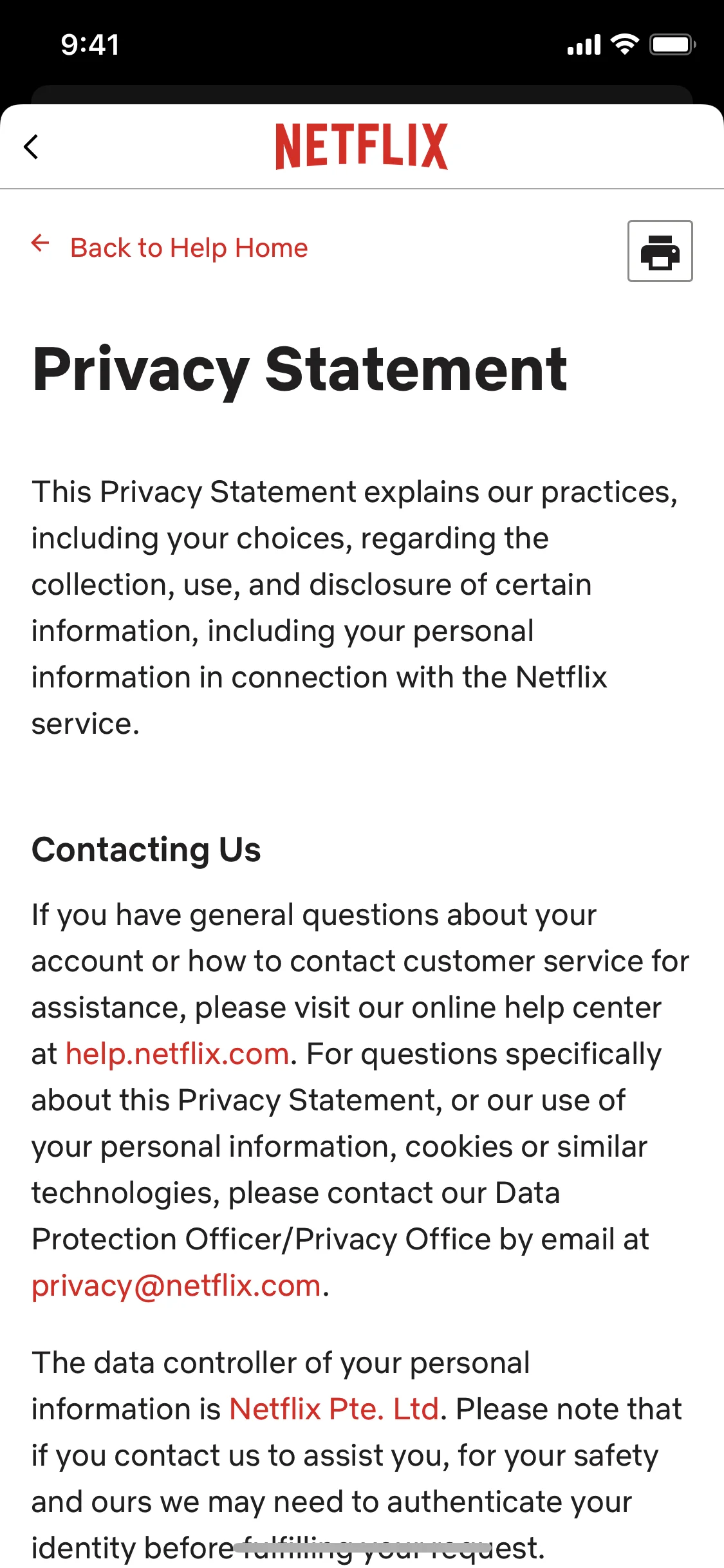 Privacy Policy(개인정보처리방침)