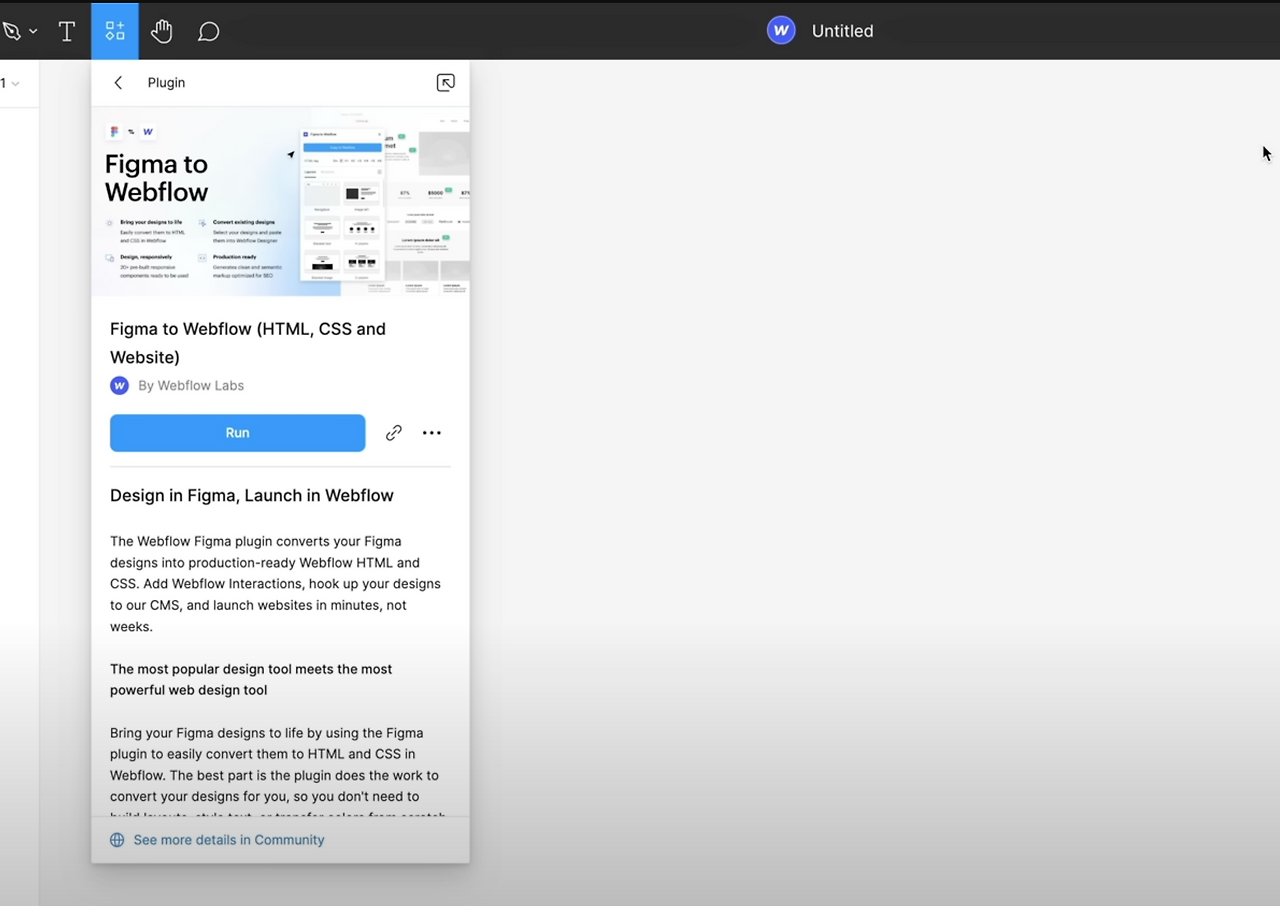 Figma에서 Webflow 쉽게 만들기