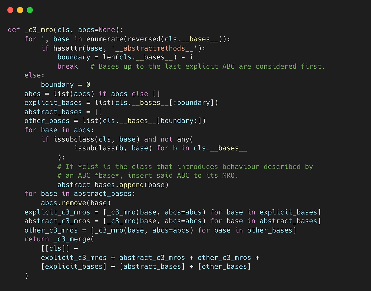 Python MRO란?