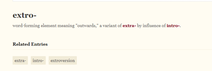 밖으로, extro