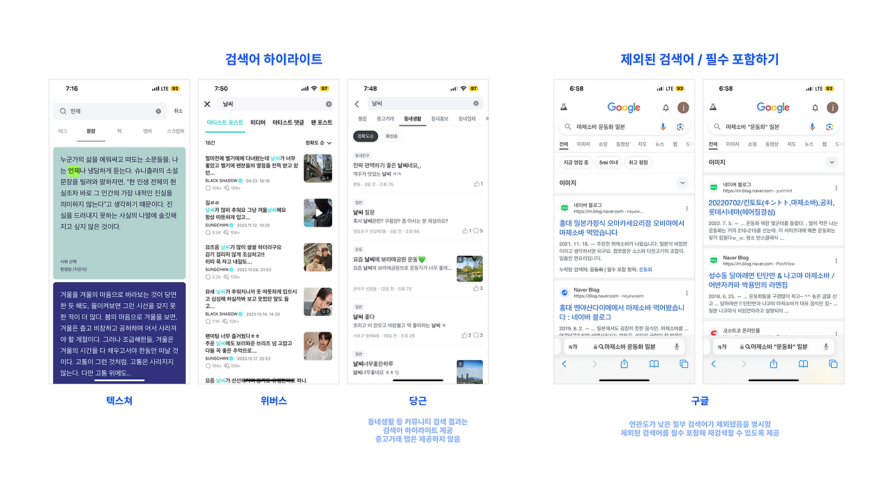 검색 UX 3. 결과 전시