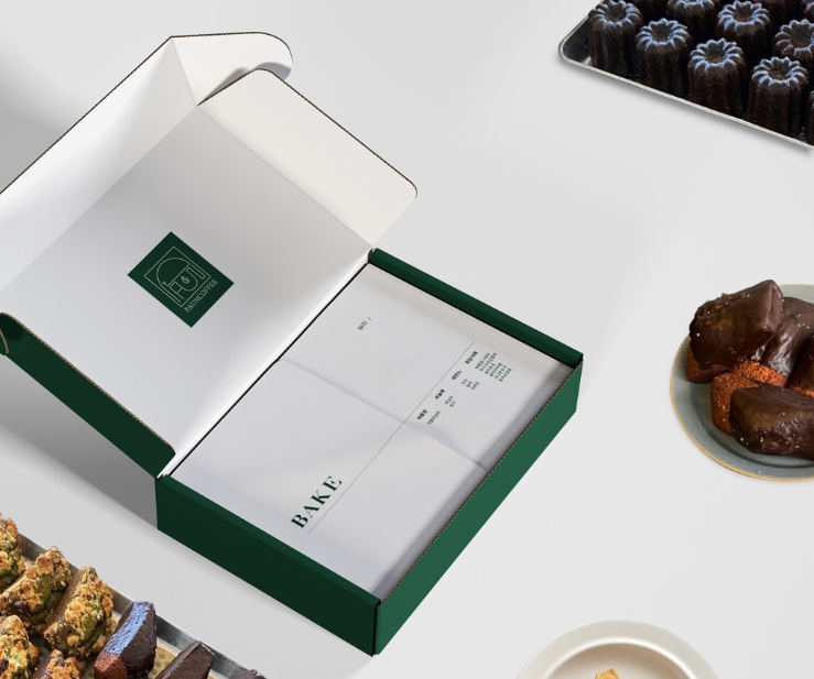 맛과 디자인의 완벽한 조화, 구움과자 패키지 디자인
