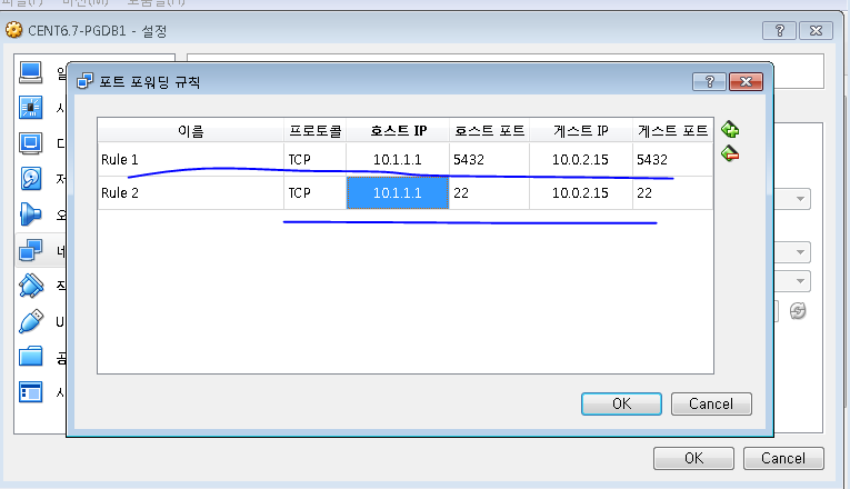 VirtualBox PORT Forward