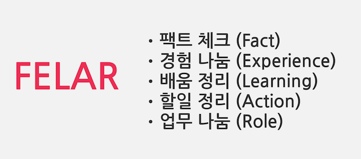 5스텝 대화형 문제해결 - FELAR™