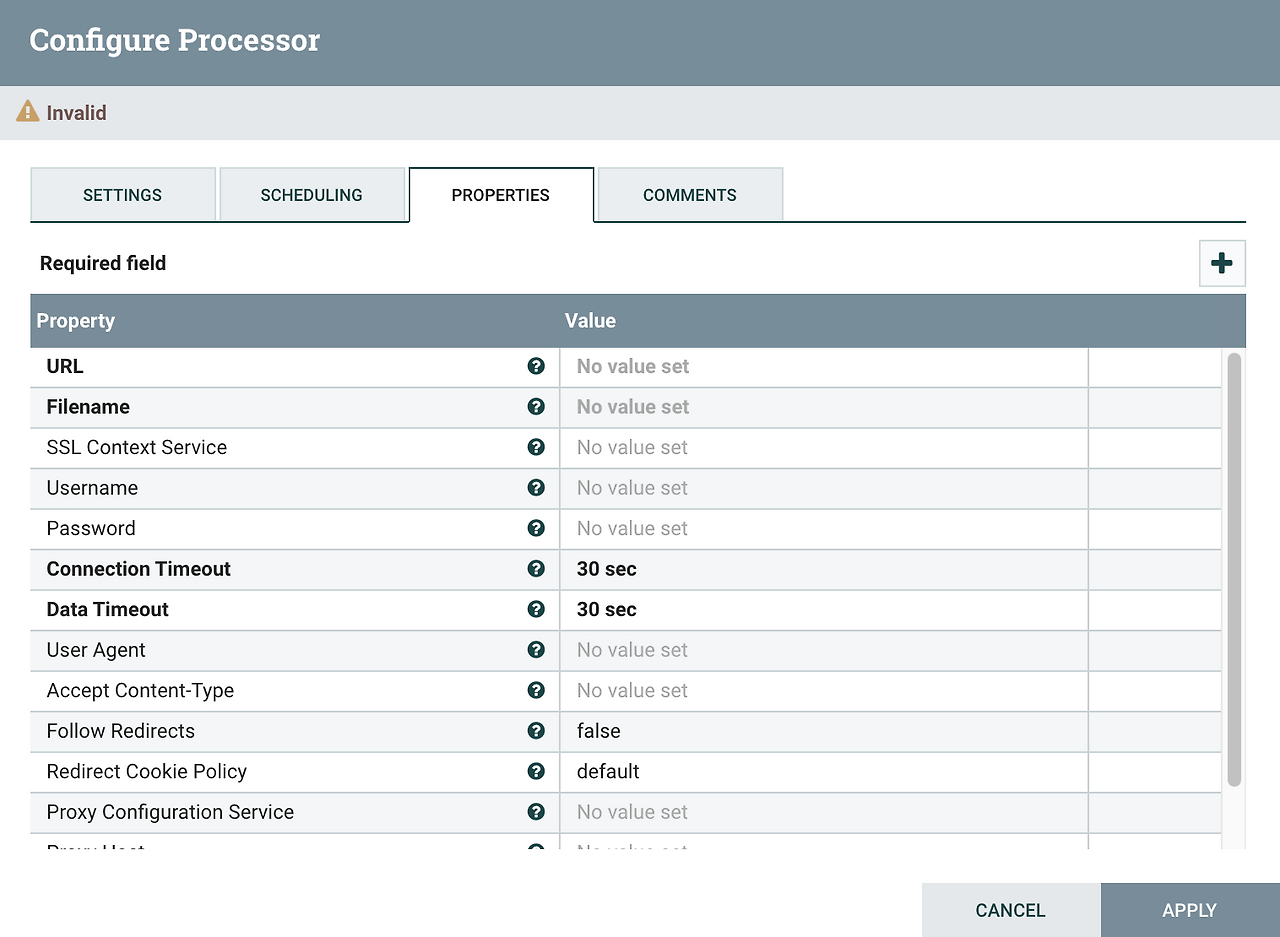 Apache Nifi HTTP/HTTPS 연결.