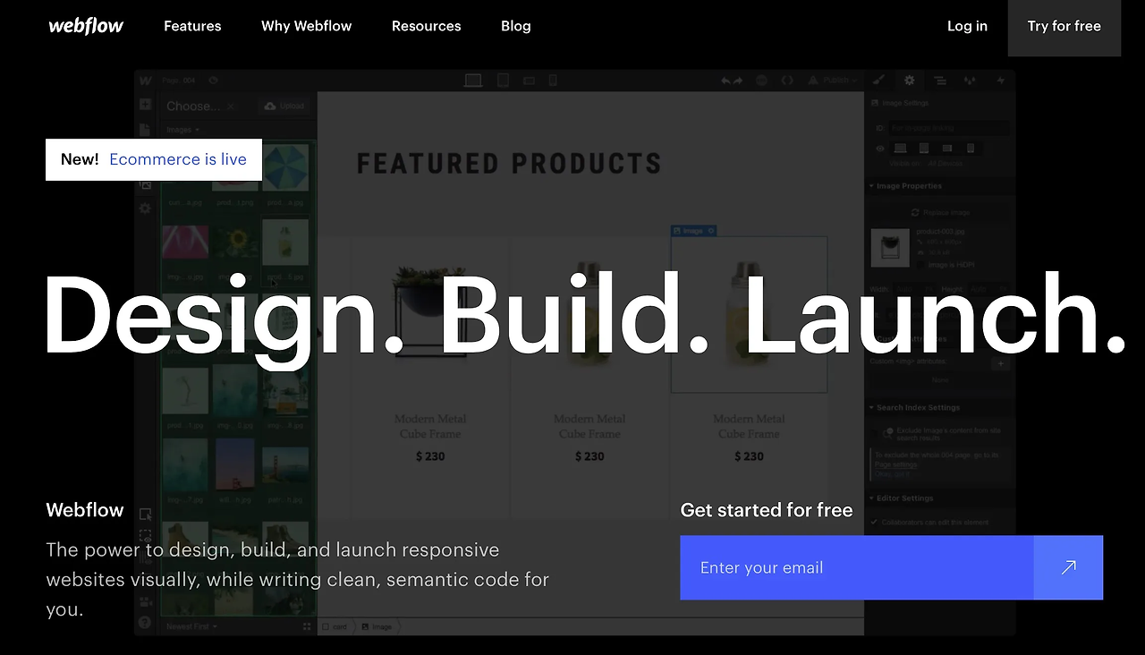 초심자를 위한 Webflow, 일단 시작하기