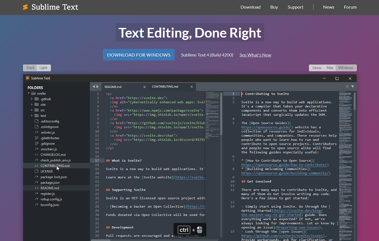 Sublime Text 사용법 무료 다운로드 설치
