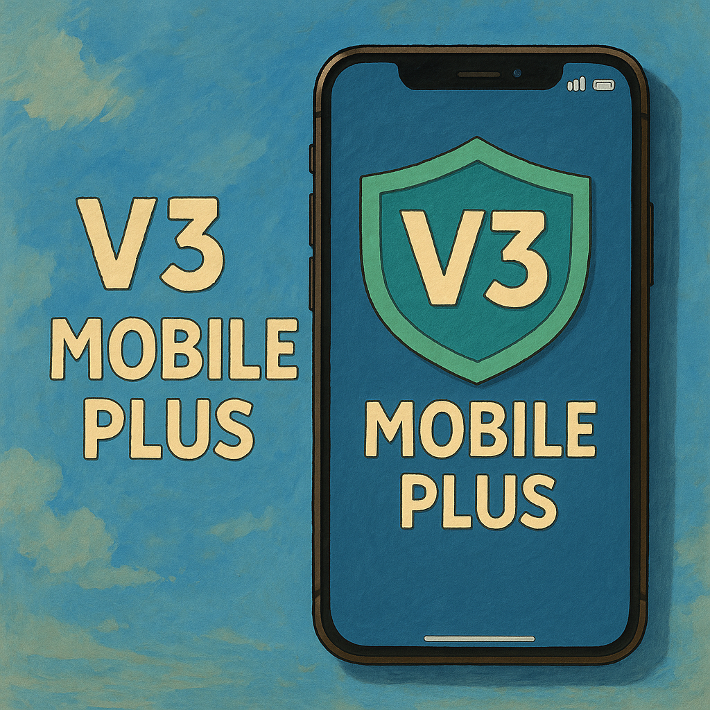 무료 v3 mobile plus 2.0 다운로드 사용법