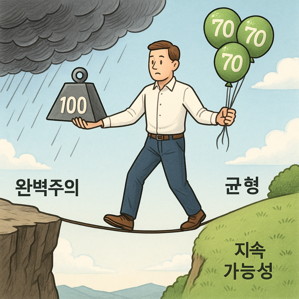 01화 100점 대신 70점을 택하라