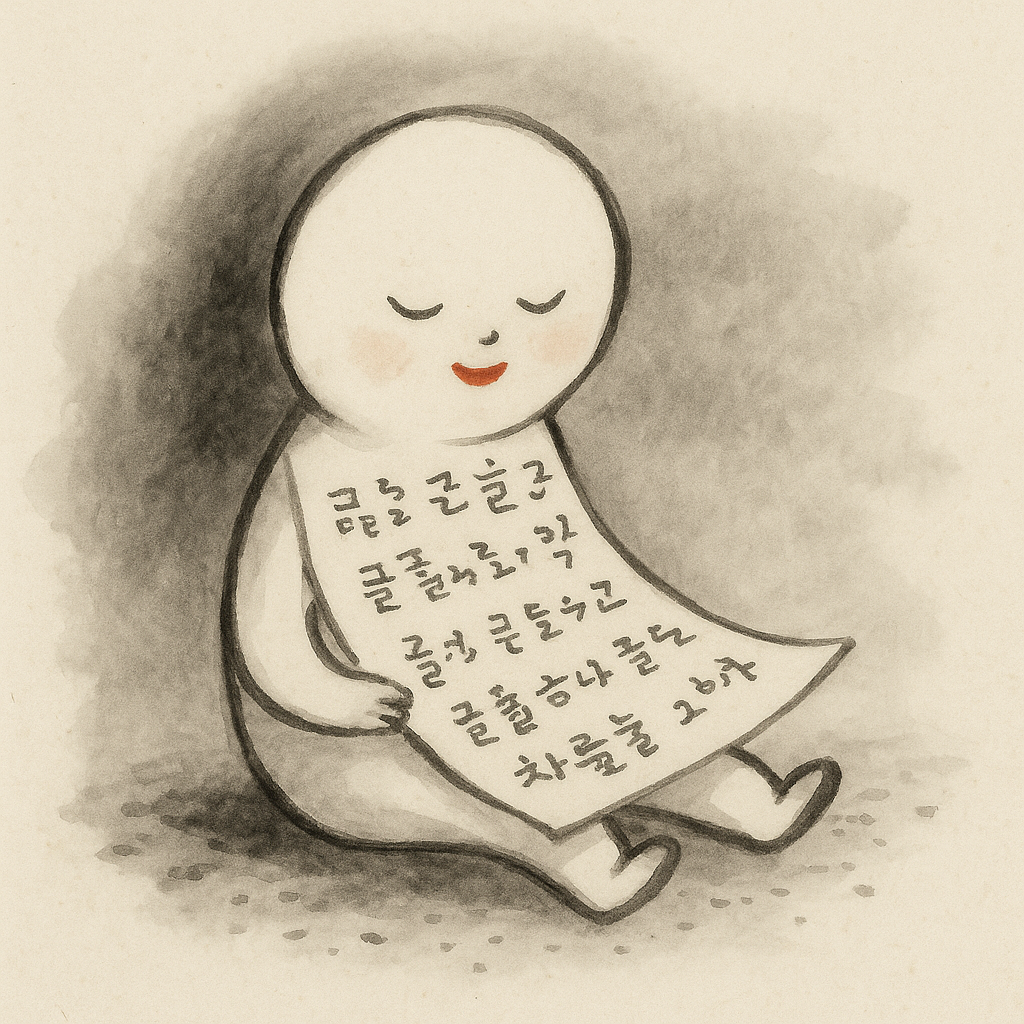 11화 백지 위에