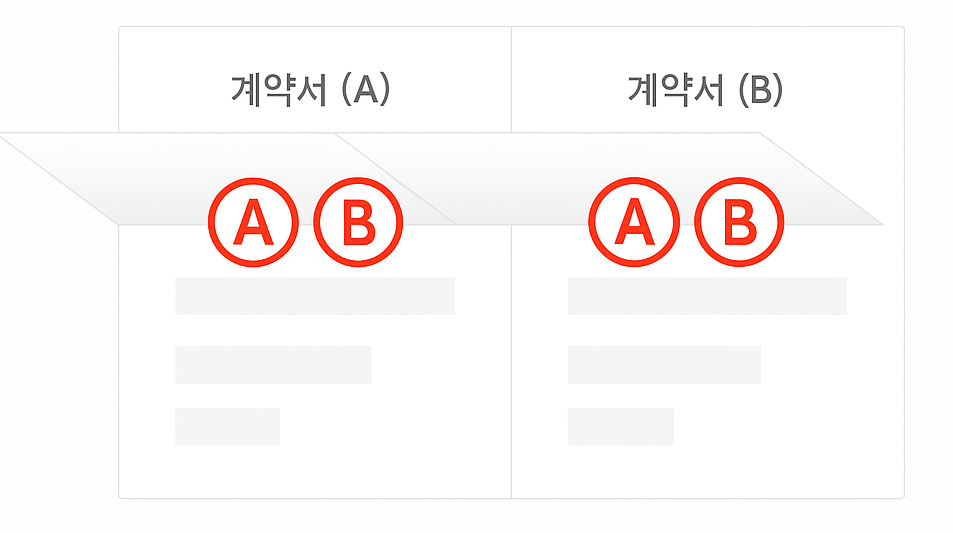 # 계약서의 숨은 파수꾼: 간인, 계인, 천공의 비밀