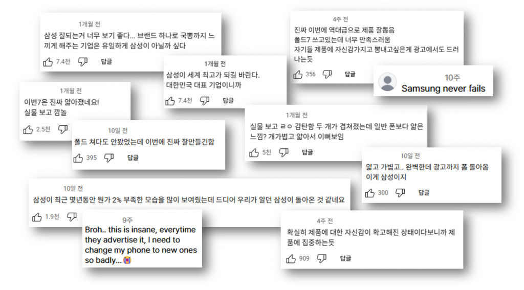 소비자 디지털 데이터로 본 갤럭시 Z폴드 7 출시 여론
