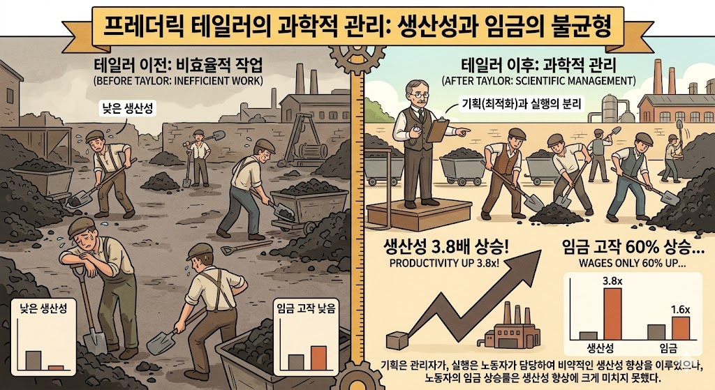 04화 테일러리즘(Taylorism), 과학적 관리의 탄생