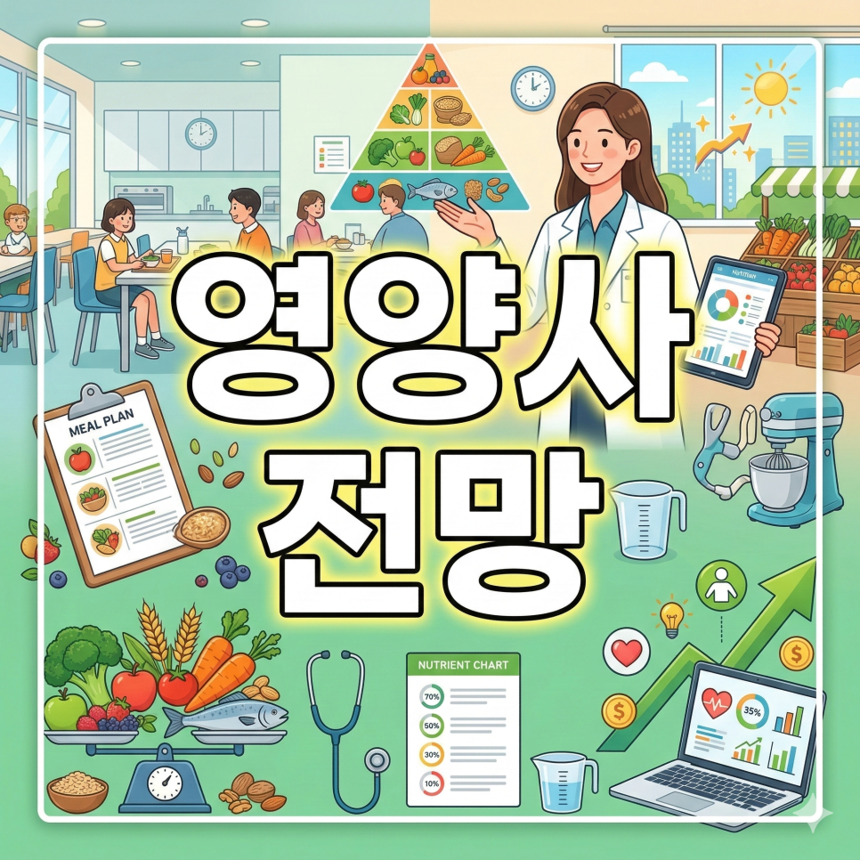 영양사 전망부터 응시조건까지 어떻게 달성 가능하지?