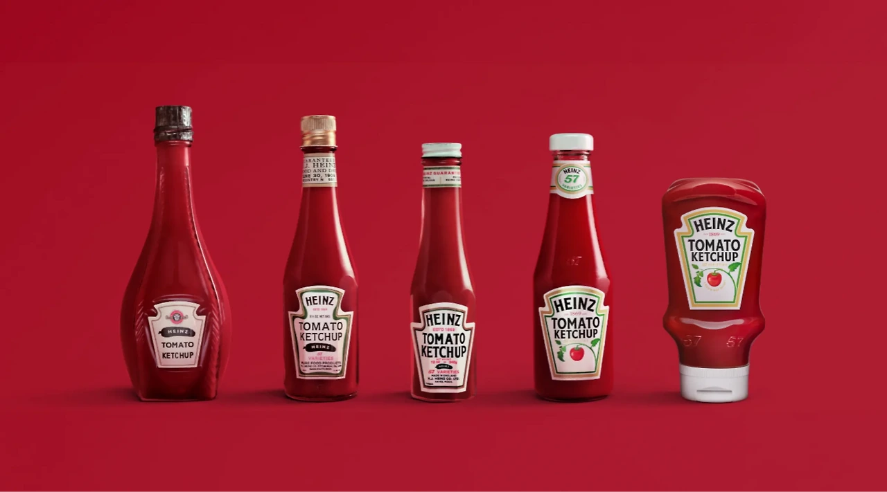 Heinz-header-ketchup-Bottle-door-de-jaren-heen.webp