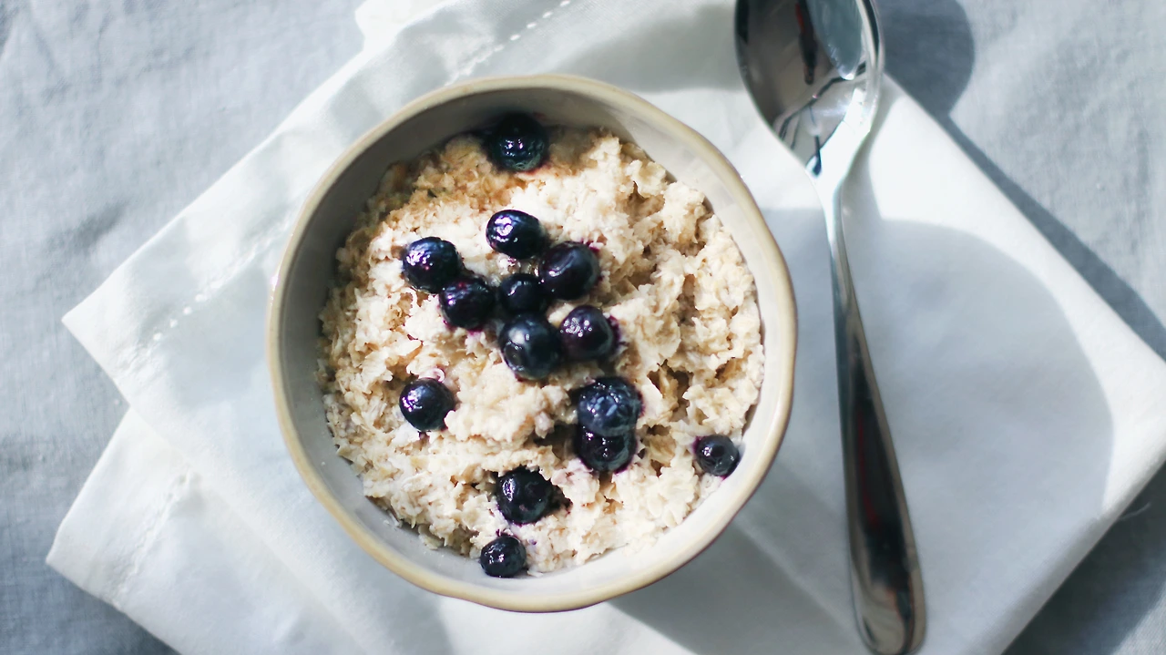 오트밀 위에서.JPG