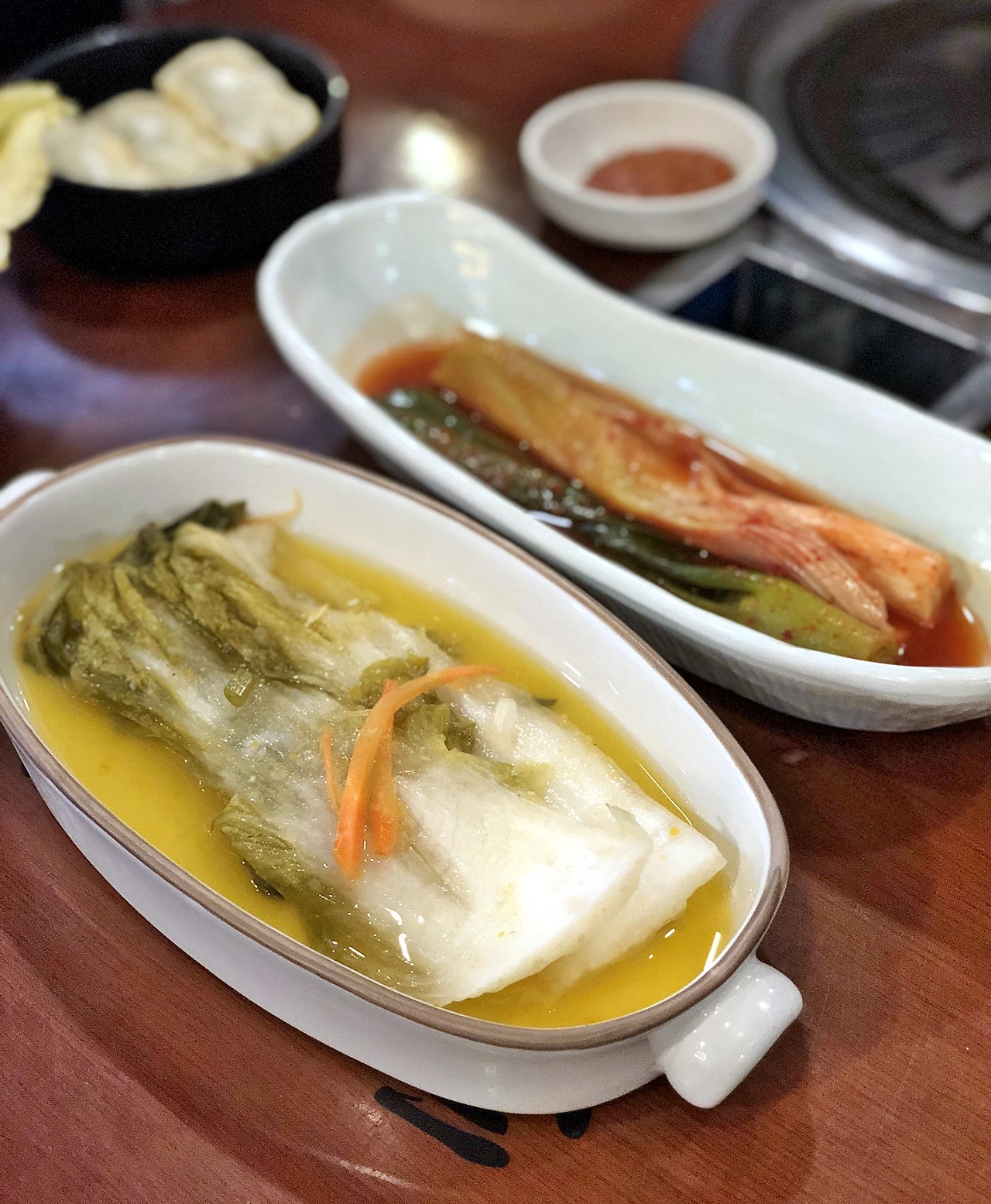 삼육가 백김치와 파김치.JPG