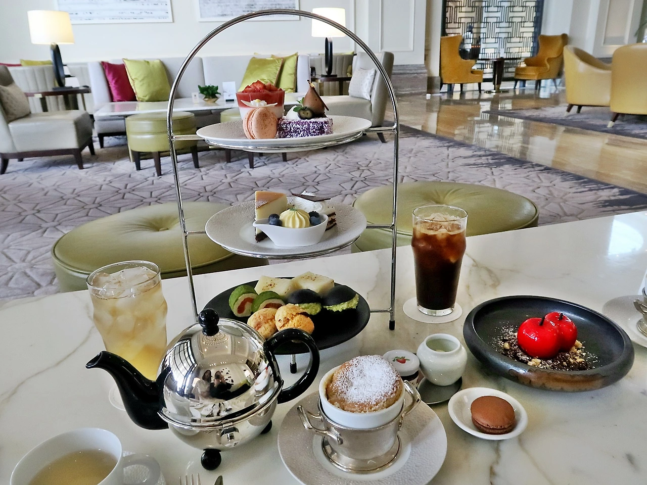 인천 파라다이스시티 애프터눈티세트.JPG