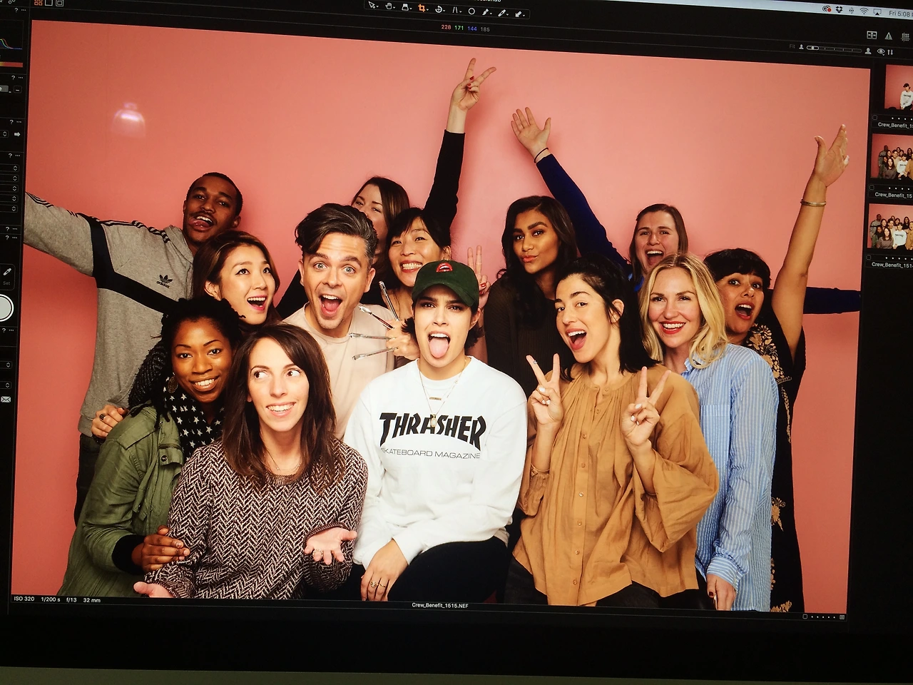 베네피트 이솔_화보 촬영팀.JPG