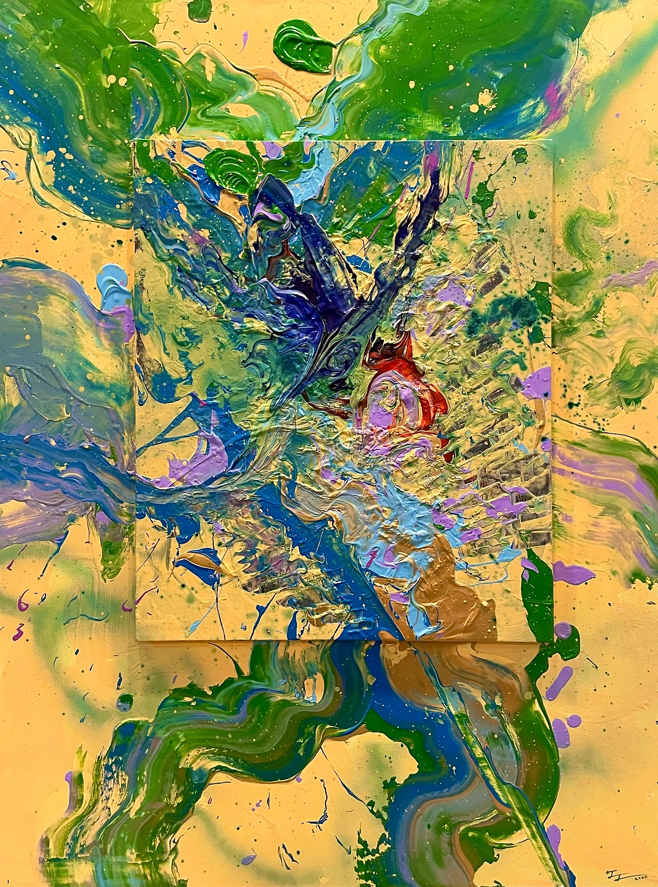 Reborn, Acrylic on canvas, 130.3×97cm, 2022.jpeg