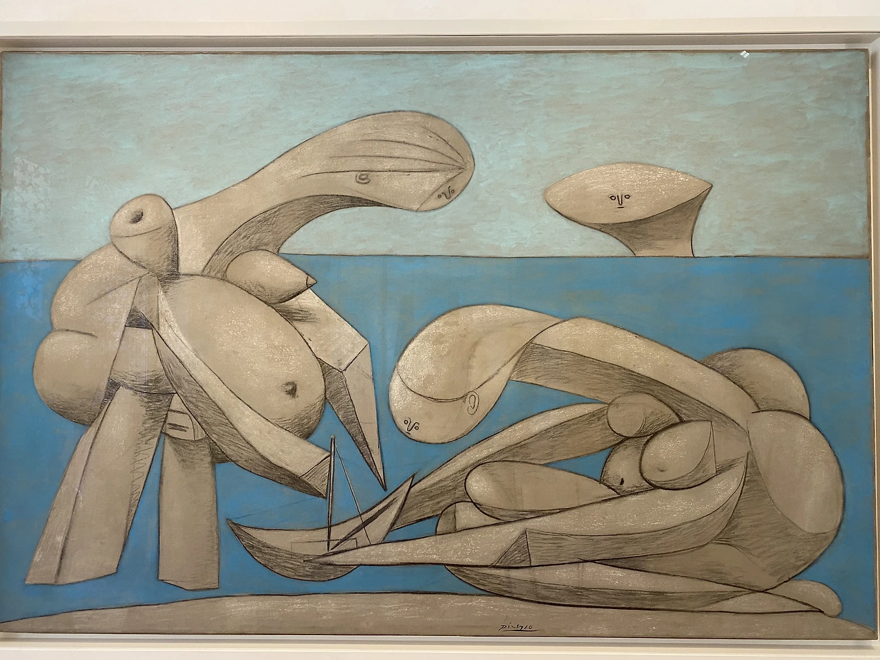 on the beach(피카소).JPG