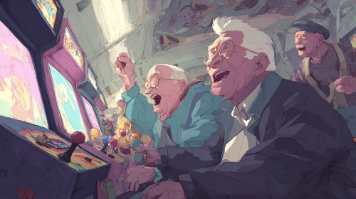 madmaiz_elderly_men_inside_the_old_arcade_waving_colorful_lolli_3209029a-df8.png?type=w1