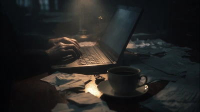 madmaiz_dark_desk_with_old_laptop_glowing_faintly_coffee_mug_an_f89a8f67-7e6.png?type=w1