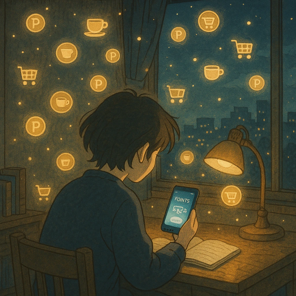 A poetic and emotional digital illustration in Studio Ghibli style, inspired by the theme of collect.jpeg