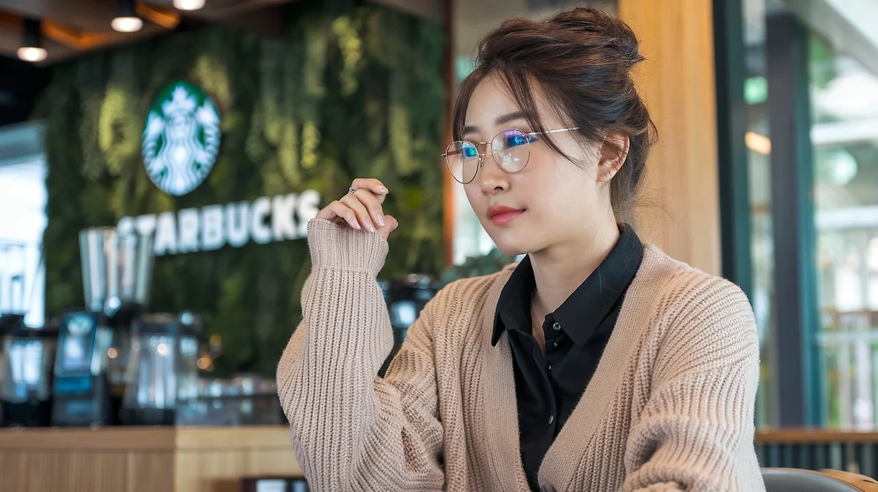 a-photo-of-a-20-s-korean-lady-sitting-at-a-starbuc-Q7Mb29iATjm0bBV-tOkVKg-AzVcMgBdSD6J6-CZ_EsOwQ.jpeg