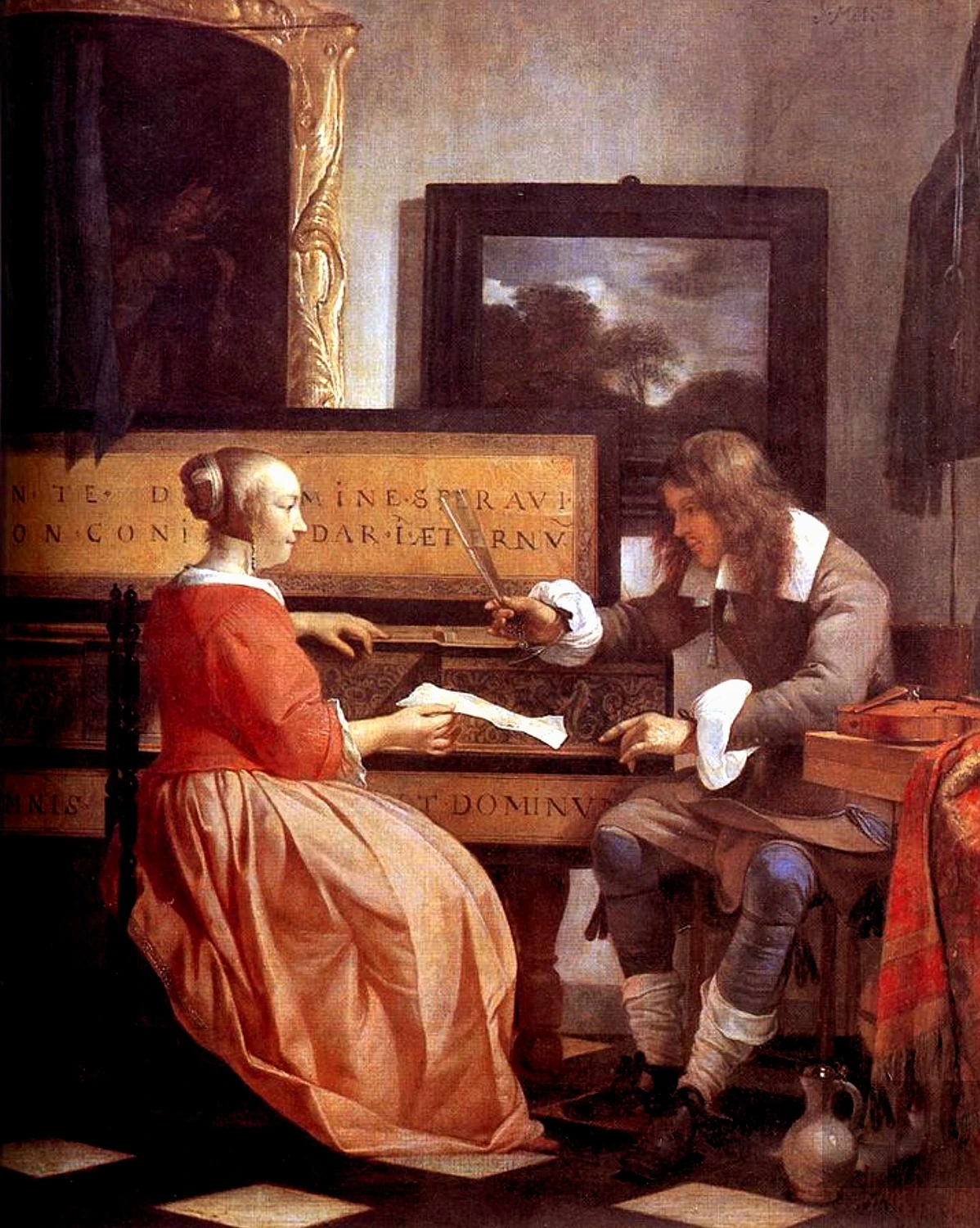 05_Man and Woman sitting at the Virginal-1660.JPG