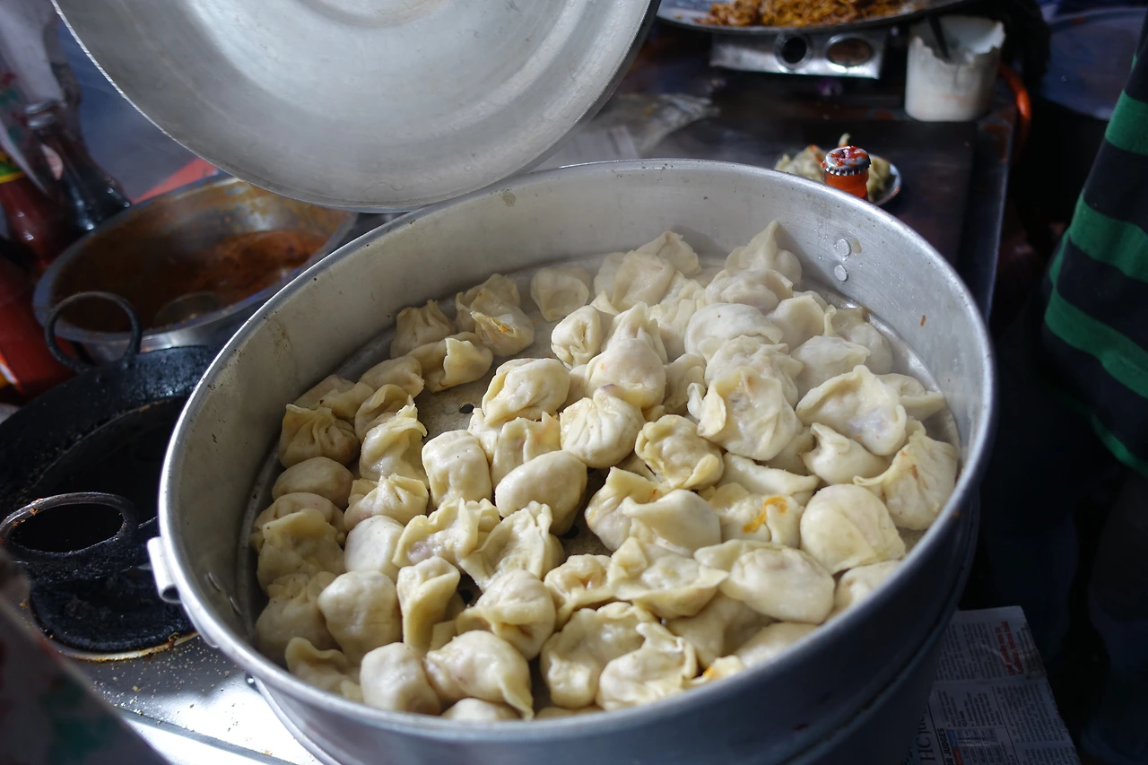 사진 3-내가 바로 인도식 만두 모모입니다..JPG