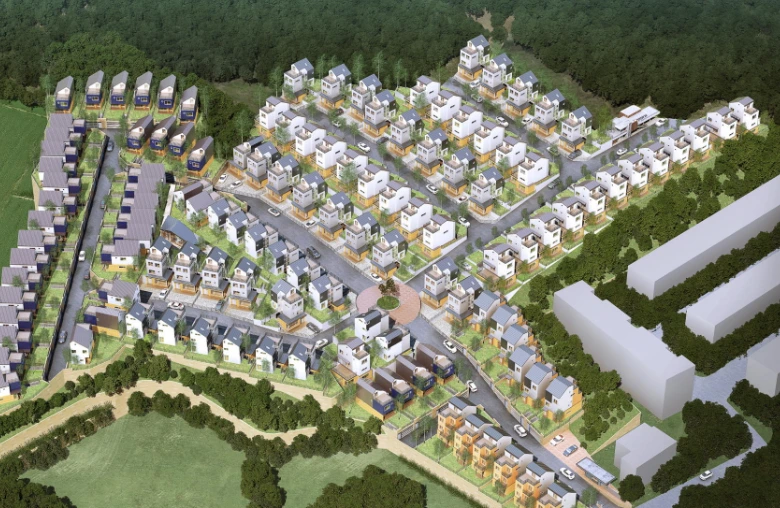 삼부르네상스 바움펠리제 중목구조 단지형 단독주택.PNG