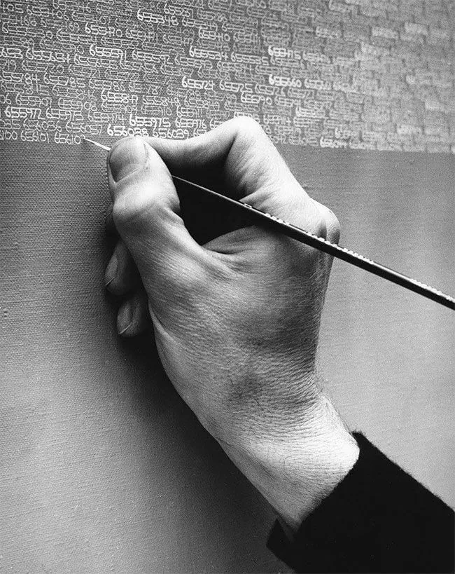 Roman Opalka – The Polish Artist Who Spent Half His Life Painting From 1 To Infinity – Design You Trust — Design Daily Since 2007.jfif