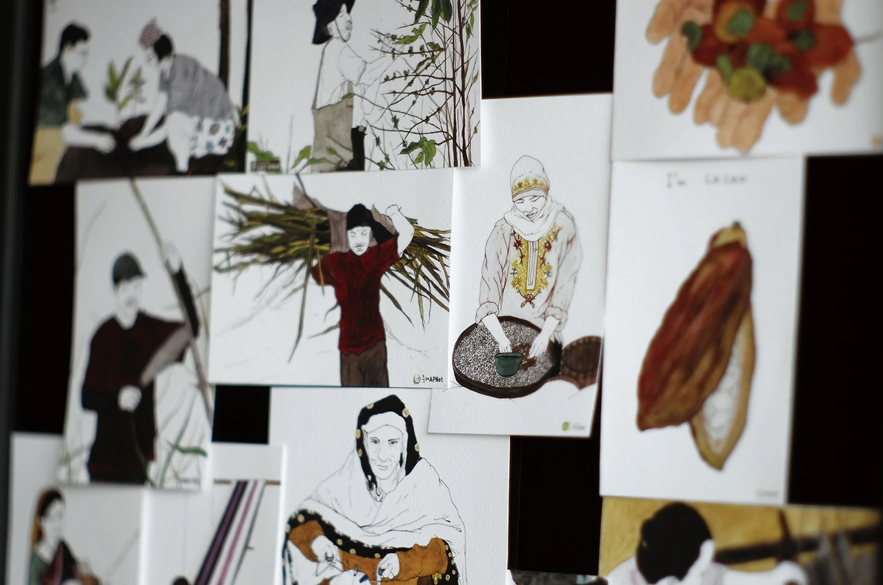 공정무역 관련 일러스트.JPG