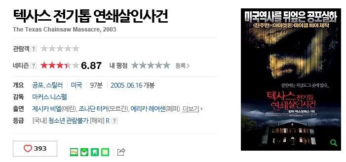 텍사스 전기톱 연쇄살인사건(The Texas Chainsaw Massacre).JPG