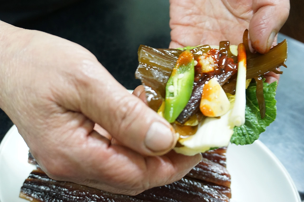 꽁치과메기 한 쌈.JPG