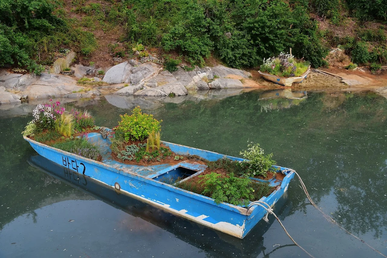 그림 7 꽃배 둥둥.JPG